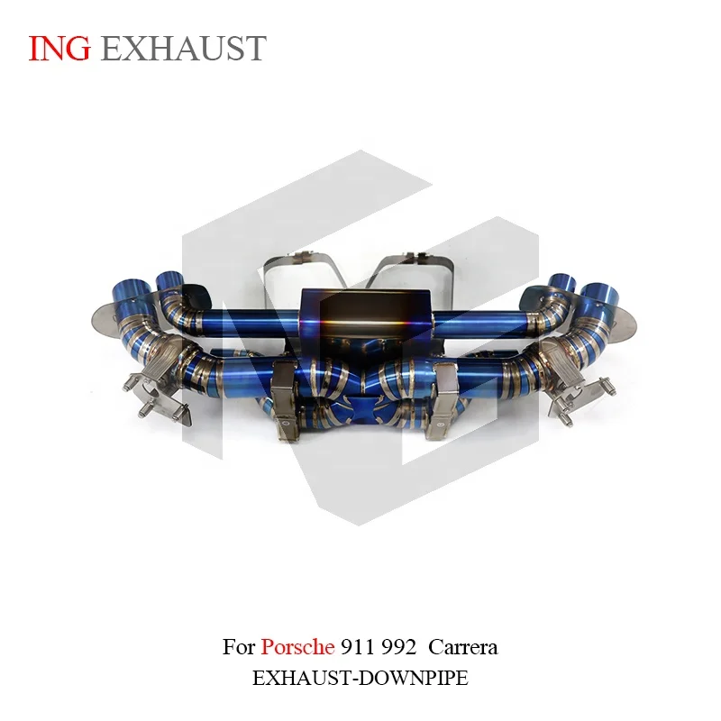 BNB Titaniumz Valvetronic Cat-Back Exhaust for Porsche 911 992 Carrera