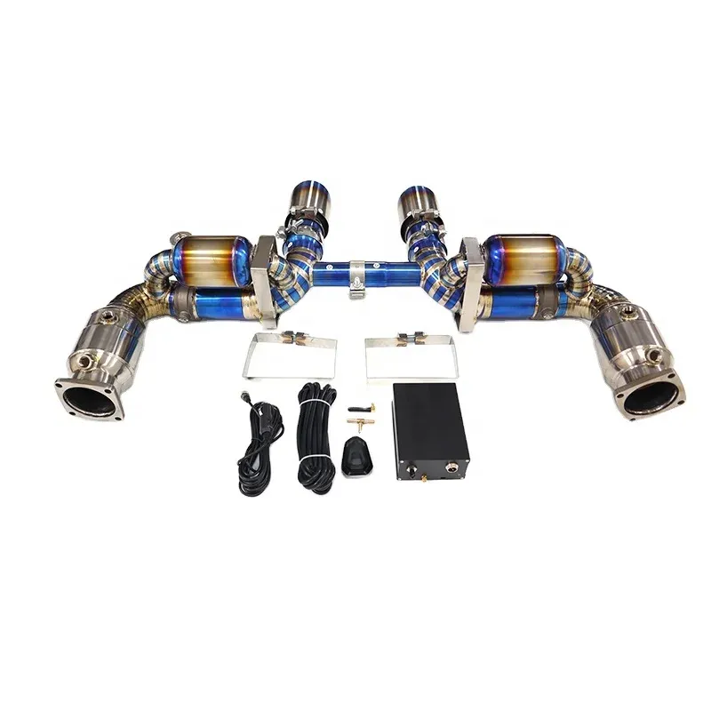 BNB Titaniumz Catback Exhaust Downpipe for Porsche 911 991.2 GT3
