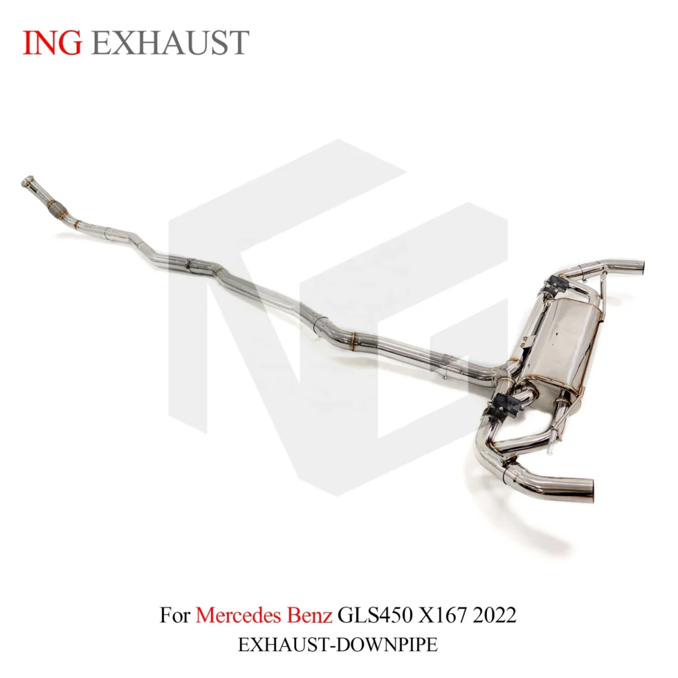 BNB Titaniumz Mercedes-Benz GLS450 X167 Catback Exhaust Valved Muffler