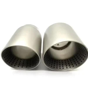 BNB Carbon Fiber Exhaust Tips 1.35mm Universal Fit Orange