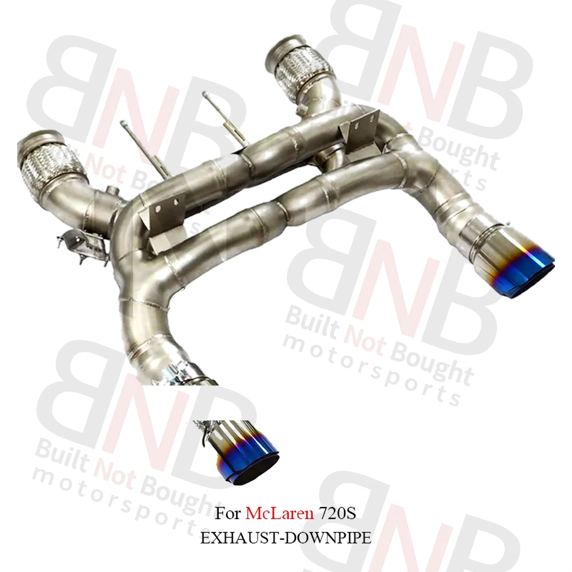 BNB 720S Catback Exhaust System for McLaren 720S 4.0T Stainless Steel