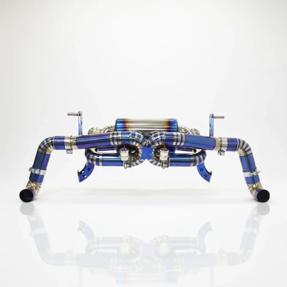 BNB Titaniumz Exhaust Catback For Audi R8 V10 5.2L With Valve Muffler