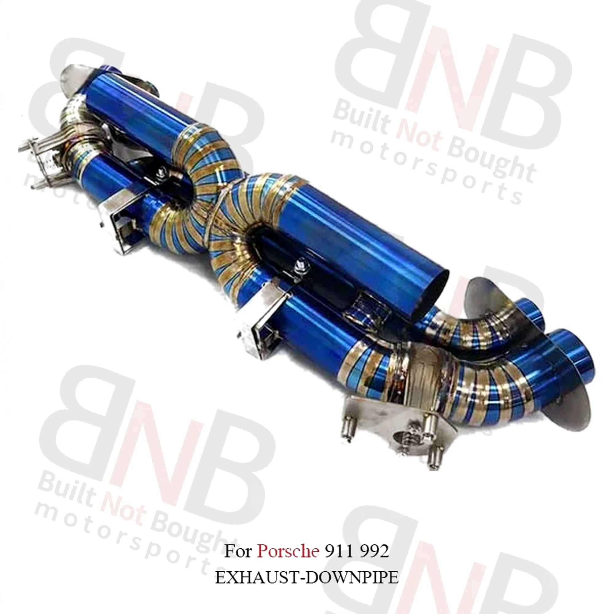 BNB Titaniumz Valve Catback Exhaust System for Porsche 911 992 Titanium Alloy