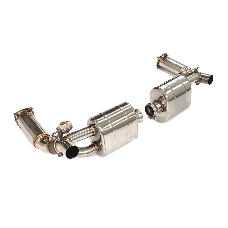 BNB Stainless Steel Valvetronic Exhaust Muffler Catback for Porsche 911 997.1 Turbo