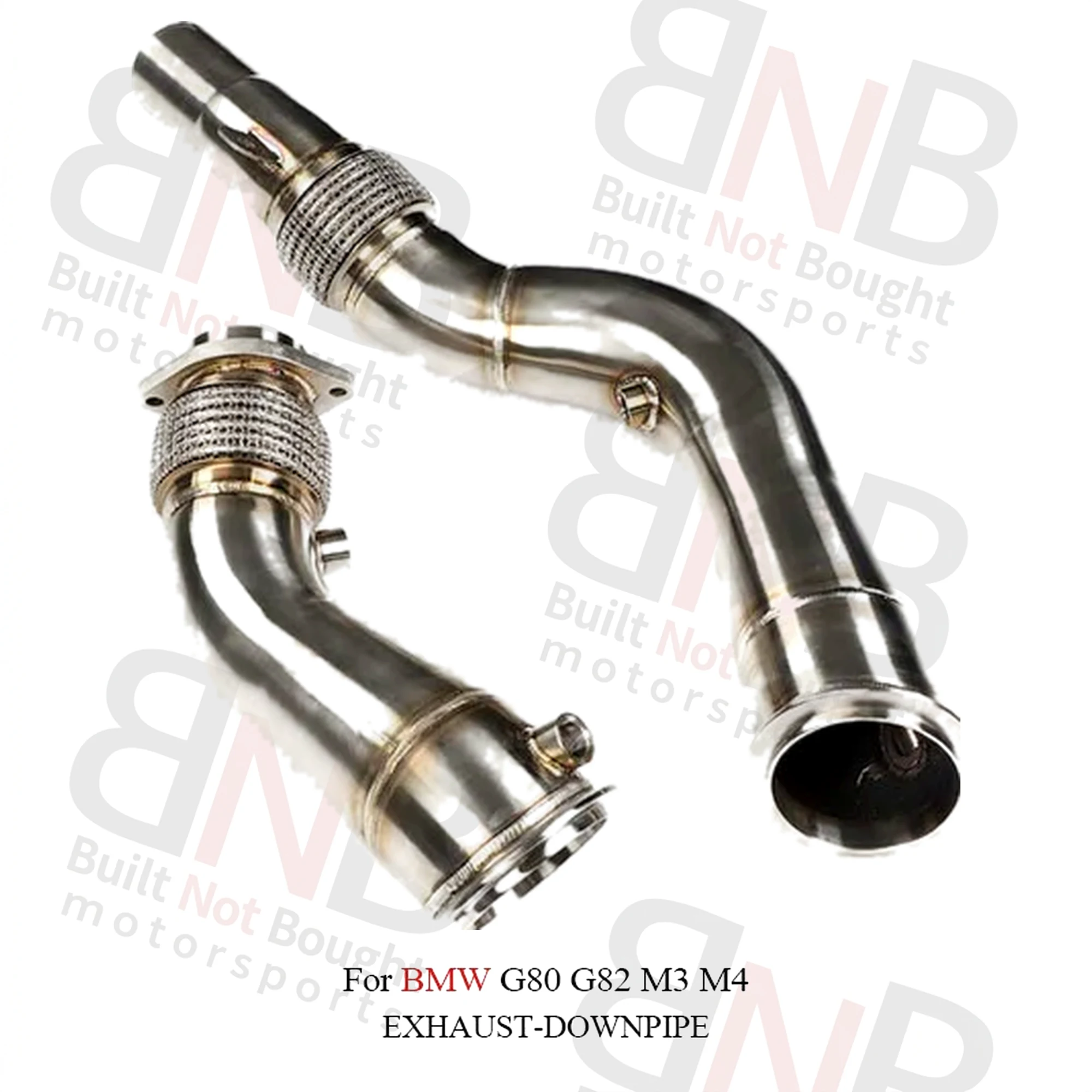 BNB Titaniumz Stainless Steel Exhaust Straight Downpipe for BMW G80 G82 M3 M4