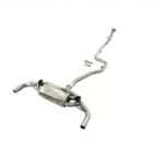 BNB Valvetronic Muffler for Mercedes Benz AMG A200 W177 1.3T Silvery