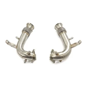 BNB Titaniumz Stainless Steel Exhaust OPF Straight Pipe for Audi R8 V10 5.2L 2022+