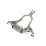 BNB Titaniumz Stainless Steel Exhaust Catback Valve Mercedes AMG GT GTC GTS GTR