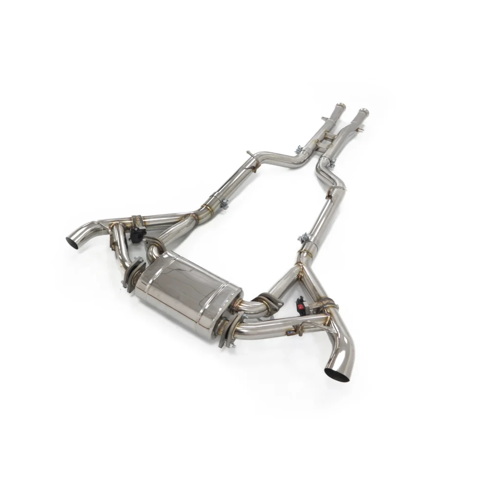BNB Titaniumz Stainless Steel Exhaust Catback Valve Mercedes AMG GT GTC GTS GTR