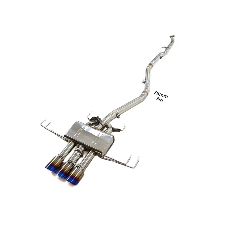BNB Valvetronic Exhaust Catback System for Honda Civic Type-R FK8