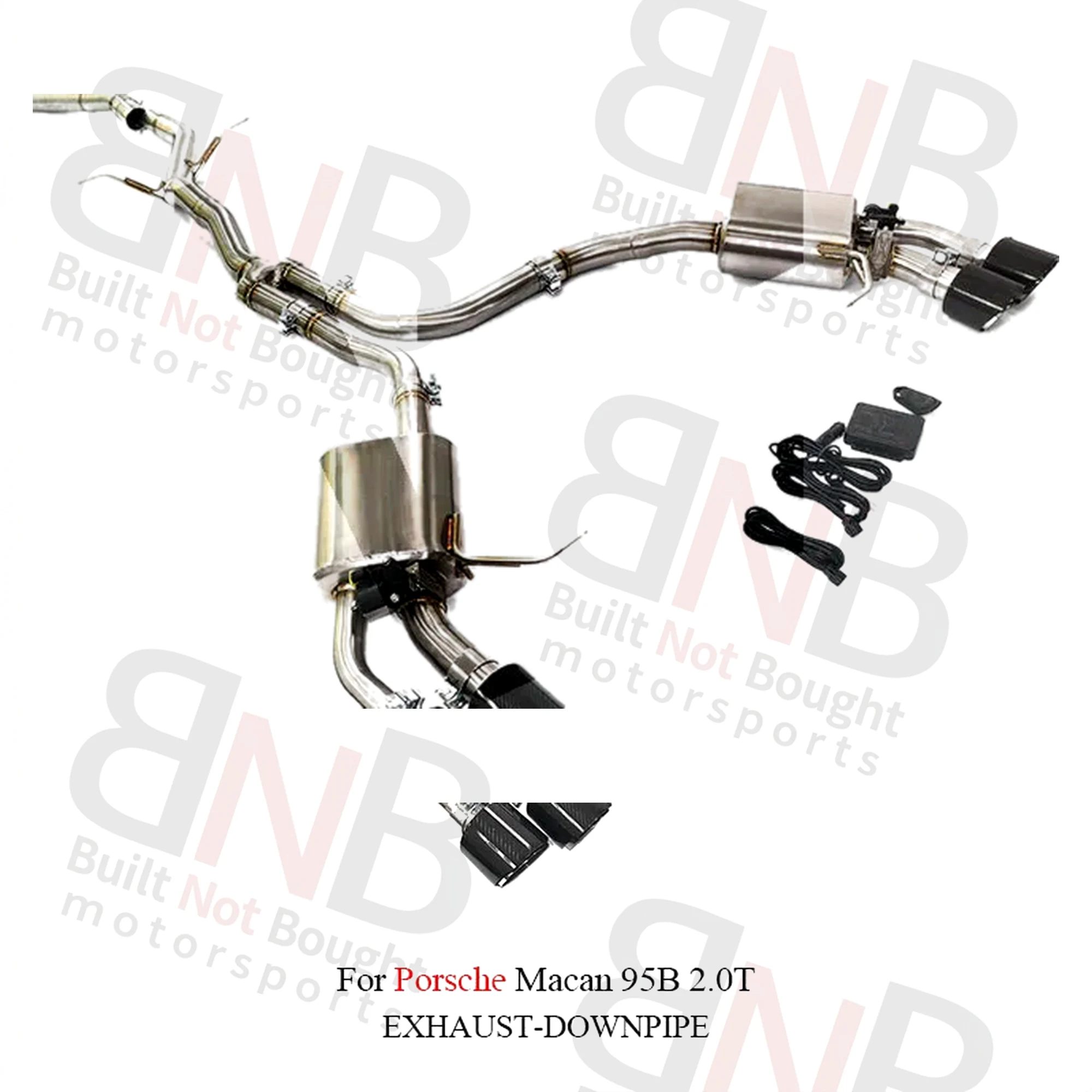 BNB Stainless Steel Exhaust System for Porsche Macan 95B 2.0T