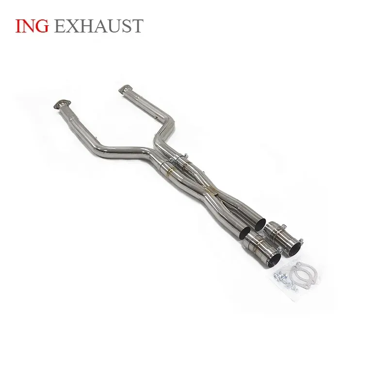 BNB Stainless Steel Exhaust Downpipe for BMW X5M/X6M 2024 4.4T S63 V8