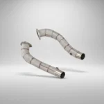 BNB Stainless Steel Exhaust Downpipe Ferrari California 4.3L Silver