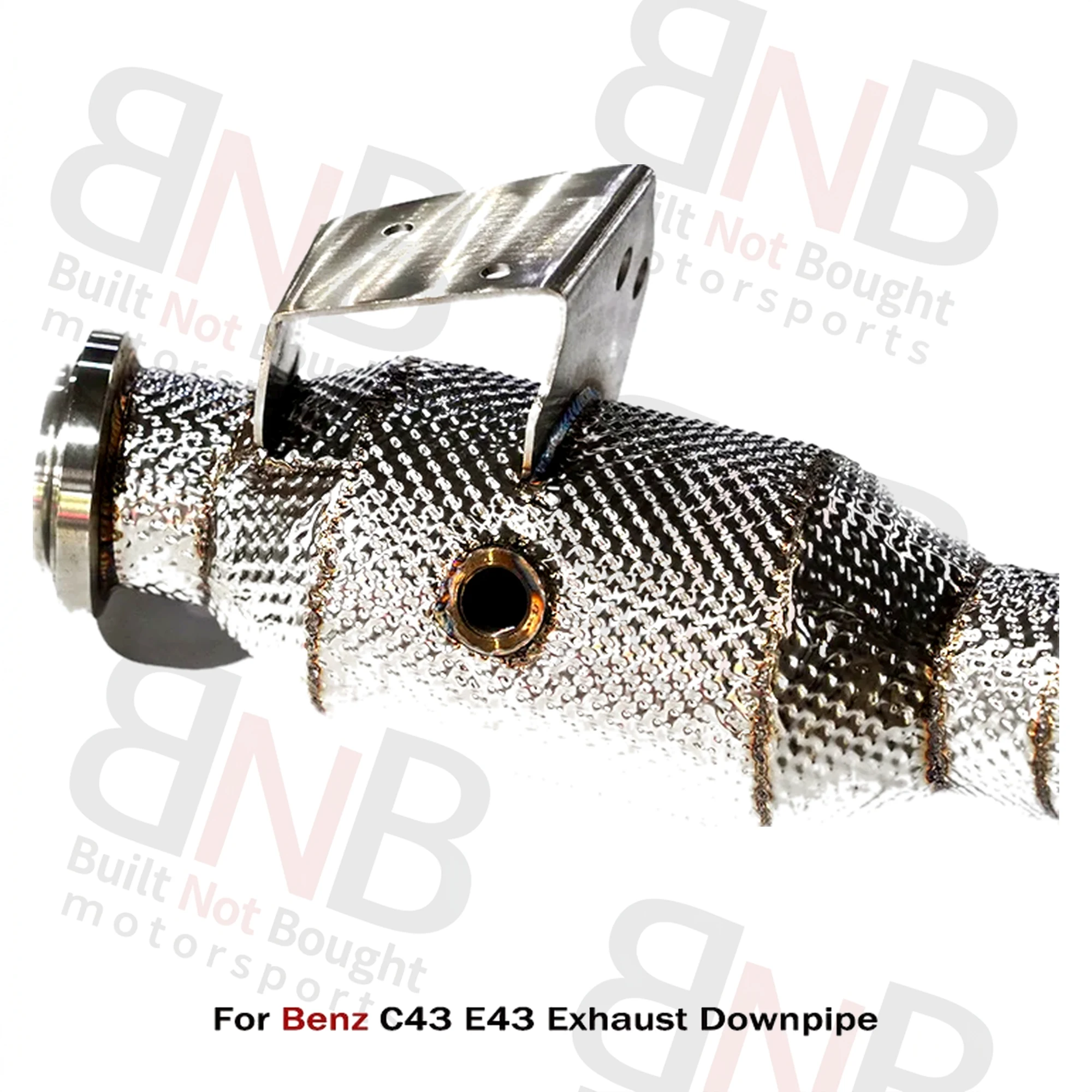 BNB BNB Titaniumz Stainless Steel Downpipe for Mercedes Benz C43 E43 2016+ 3.0T W213 AMG 120x60x30cm