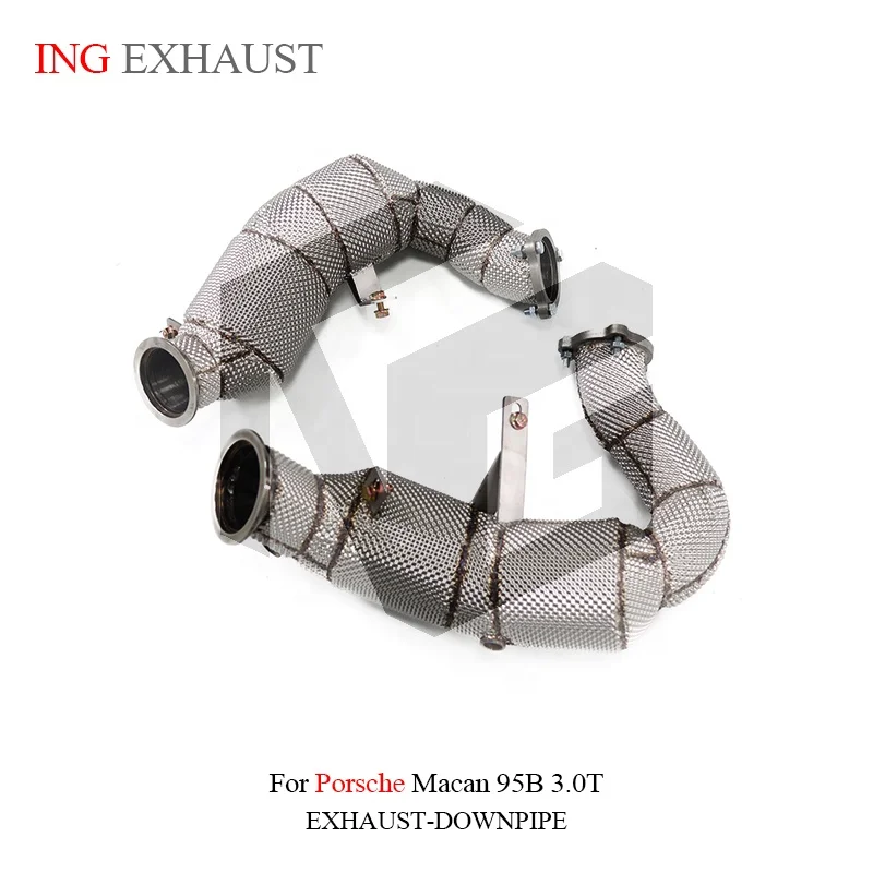 BNB Titaniumz Stainless Steel Downpipe for Porsche Macan 95B 3.0T