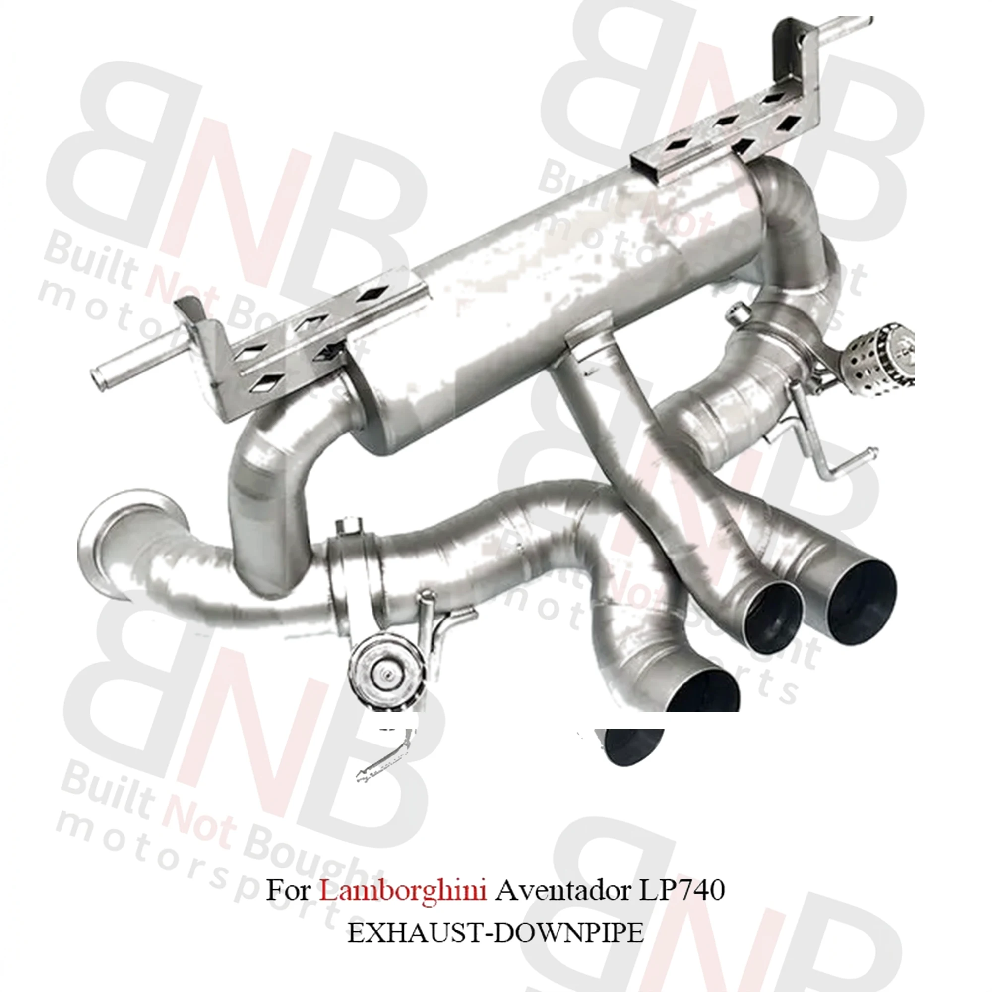BNB Titaniumz Titanium Exhaust System Catback for Lamborghini Aventador LP740