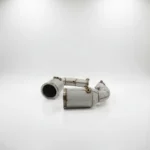 BNB Stainless Steel Exhaust Straight Downpipe 80x40x30 Silvery