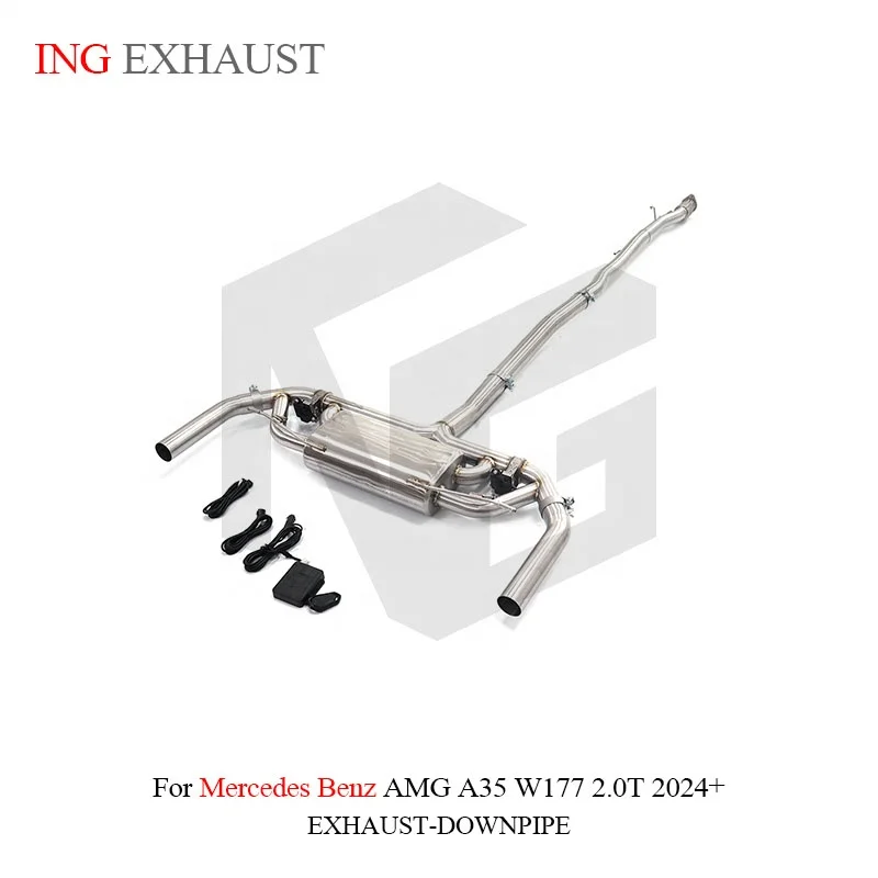 BNB Titaniumz Stainless Steel Exhaust for Mercedes AMG A35 W177 2.0T 2024+