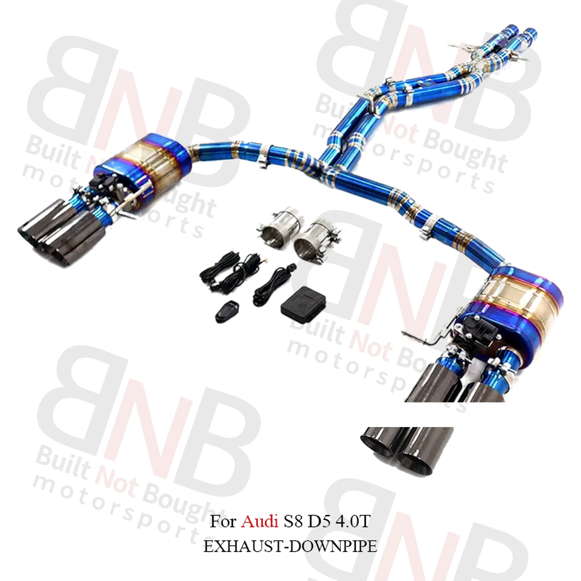 BNB Titaniumz Valvetronic Exhaust for Audi S8 D5 4.0T