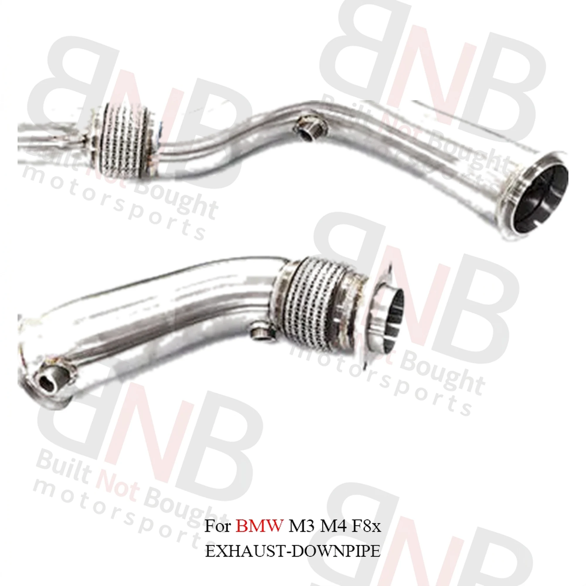 BNB Stainless Steel Downpipe Exhaust Pipe for BMW M3 M4 F8X
