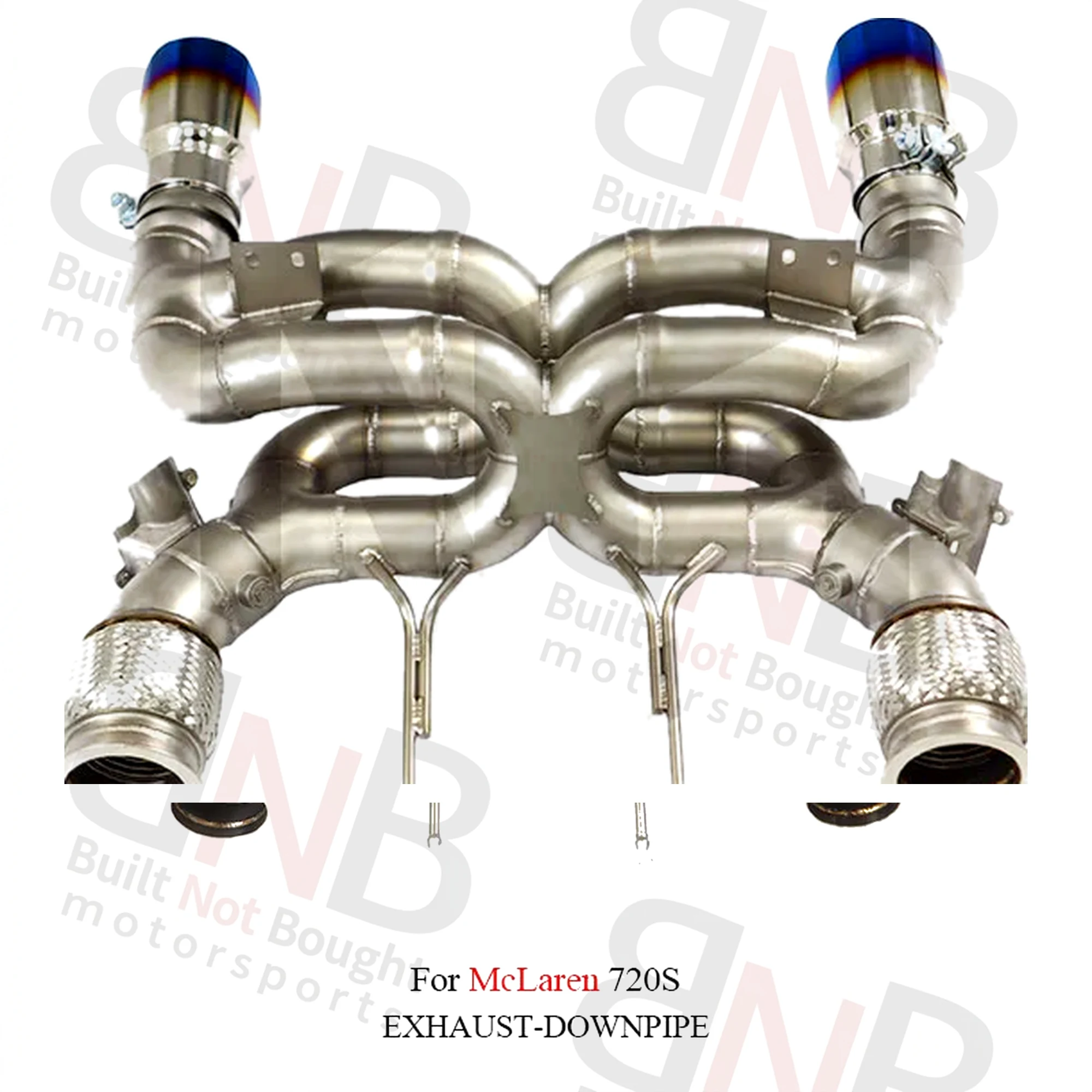 BNB 720S Catback Exhaust System for McLaren 720S 4.0T Stainless Steel