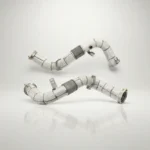 BNB Stainless Steel Downpipe with Heat Shield for BMW M5 G90 4.4T 2024+