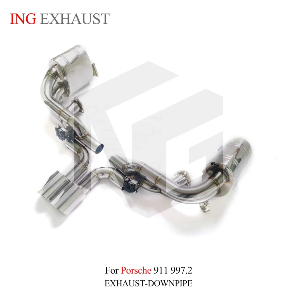 BNB Titaniumz High-Flow Valvetronic Cat-Back Exhaust for Porsche 911 997.2