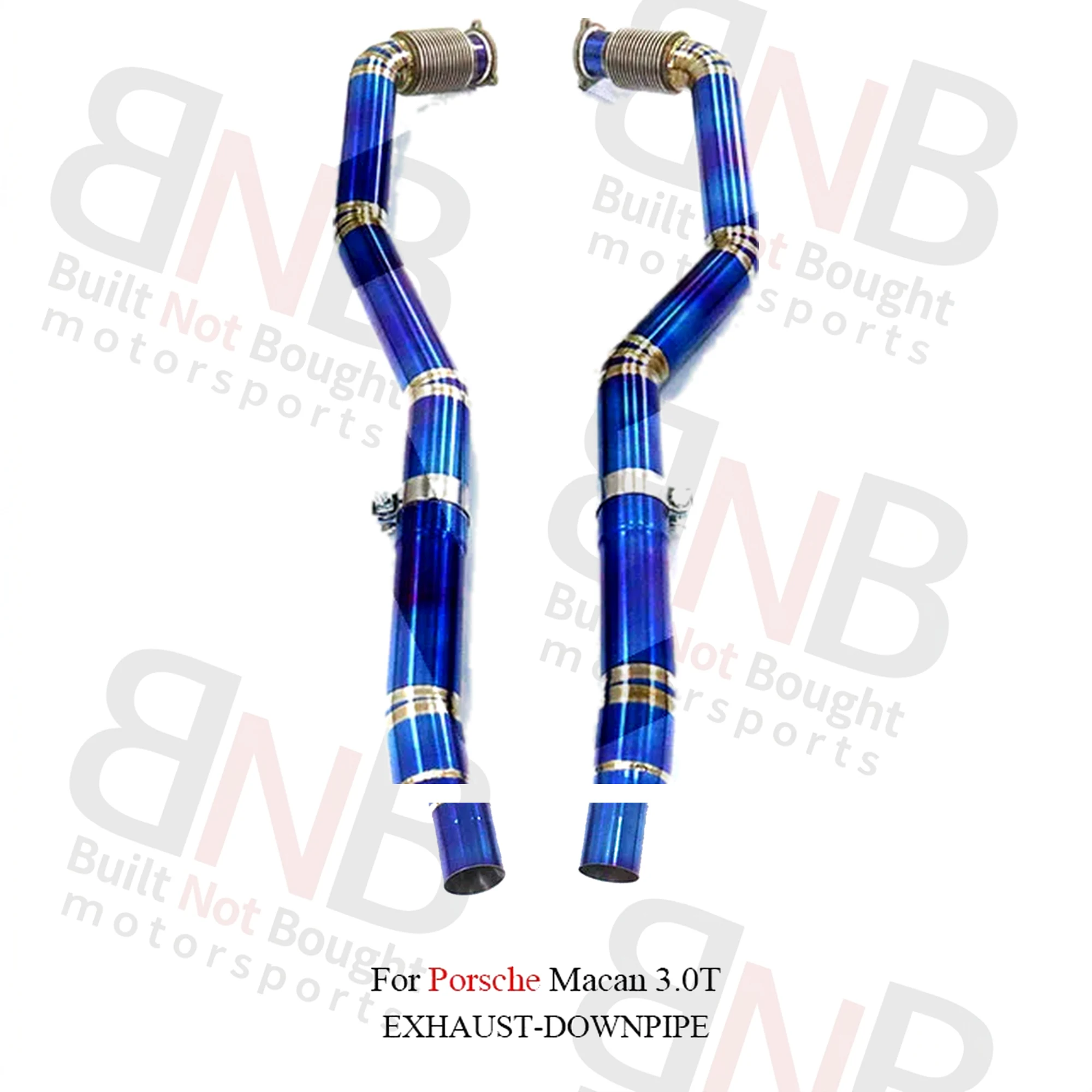 BNB Titaniumz Titanium Exhaust Front Pipe for Porsche Macan 3.0T