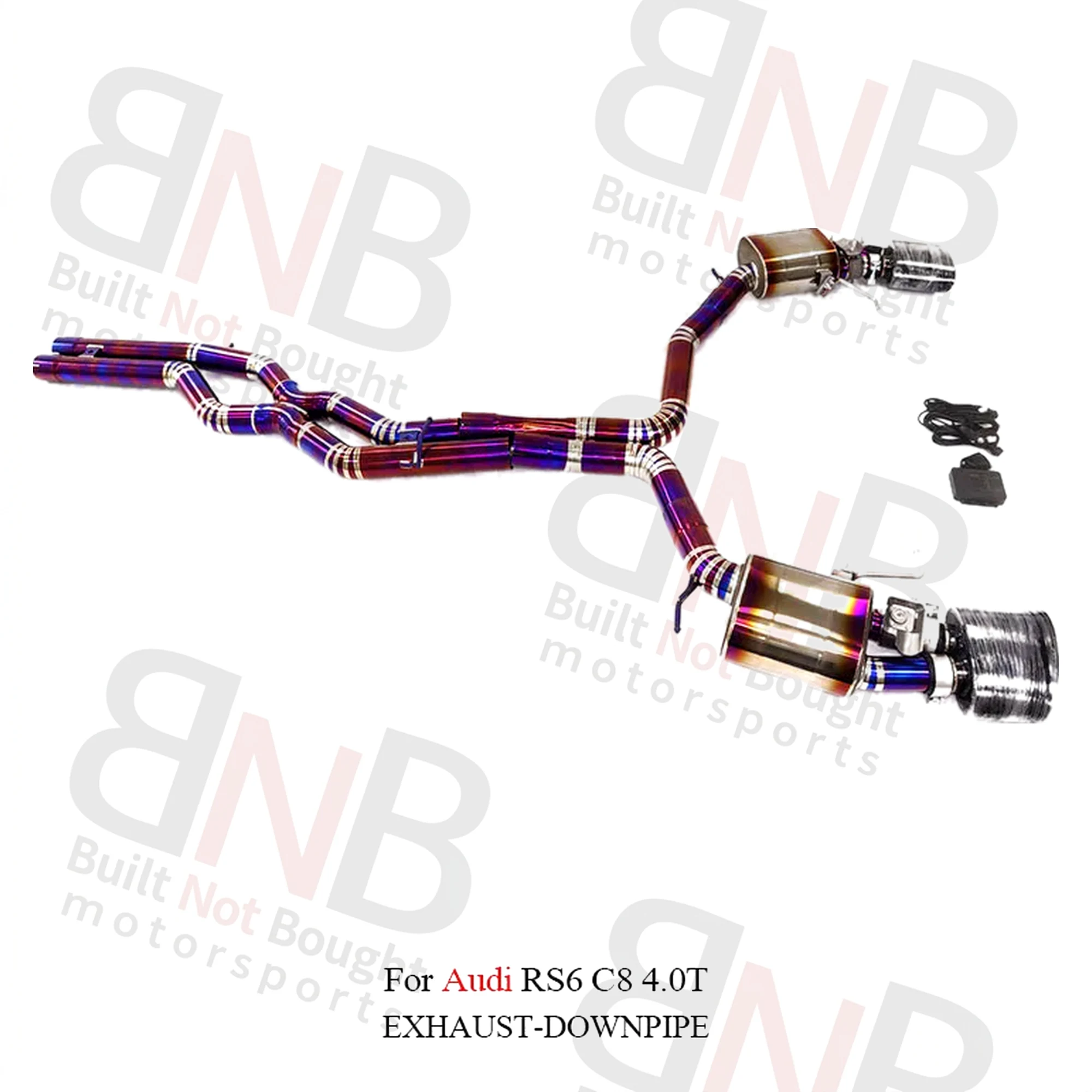 BNB Titaniumz Titanium Alloy Catback Exhaust for Audi RS6 RS7 C8 4.0T