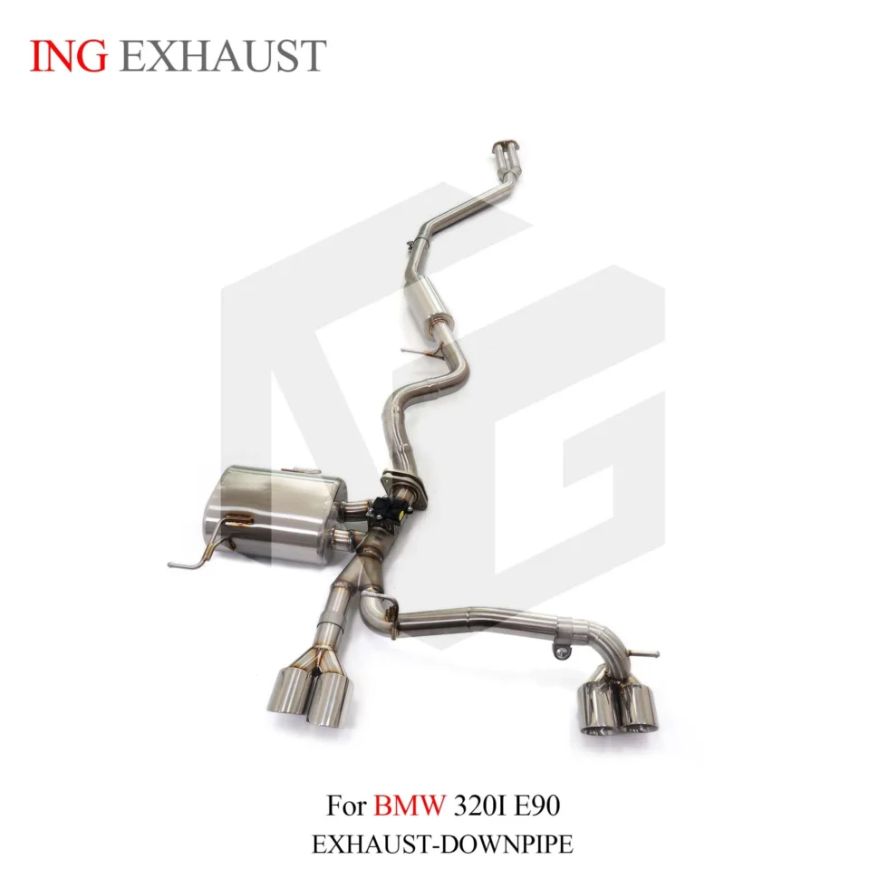 BNB BNB Titaniumz Catback Exhaust System SS304 for BMW 320i E90 2.5L