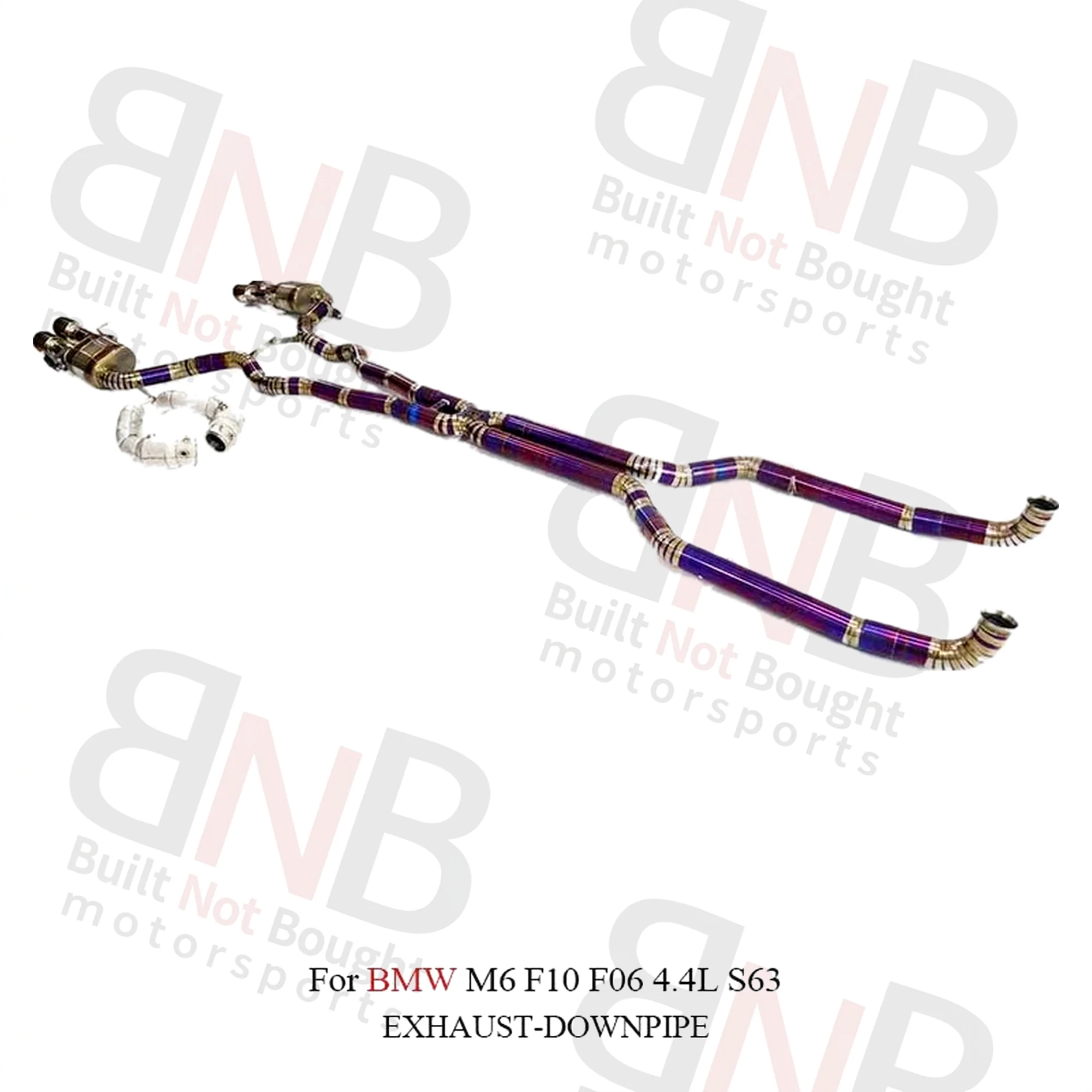 BNB Titaniumz Titanium Alloy Exhaust System for BMW M6 4.4L S63