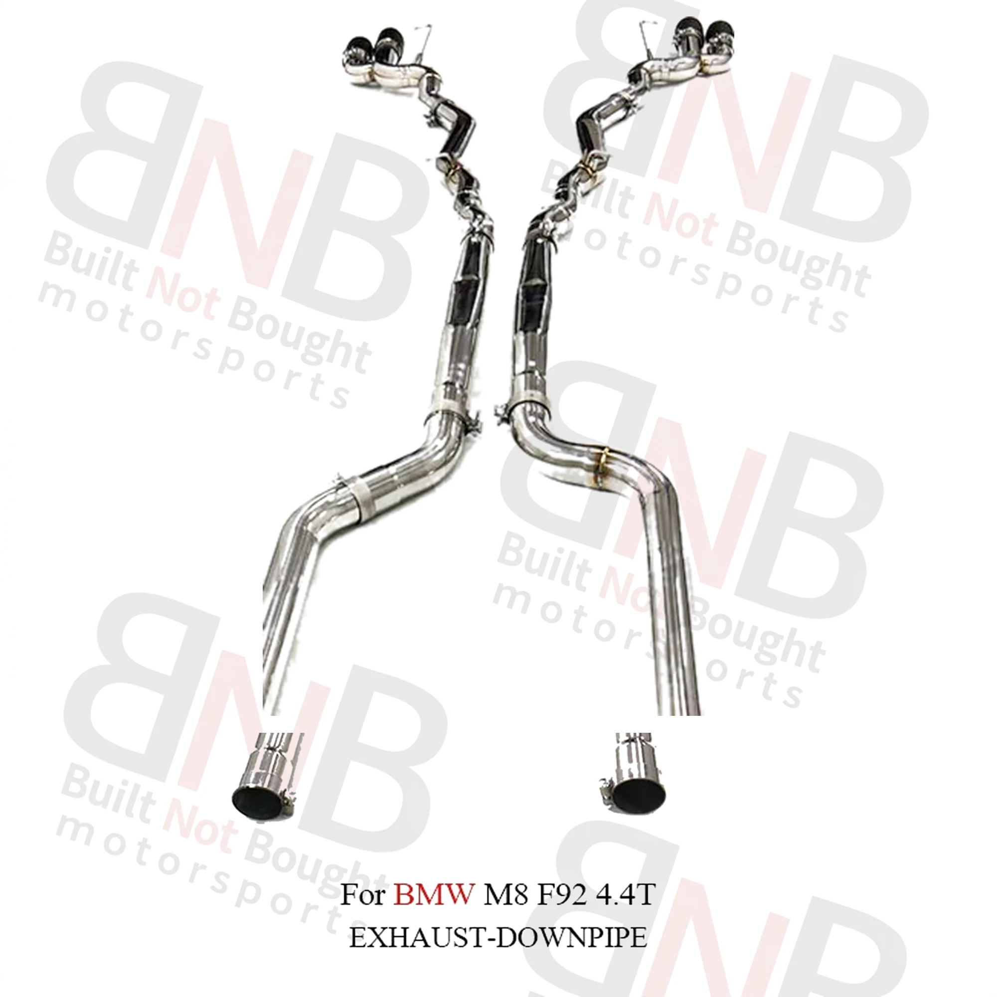 BNB Stainless Steel Cat-Back Exhaust System for BMW M8 F92 4.4T