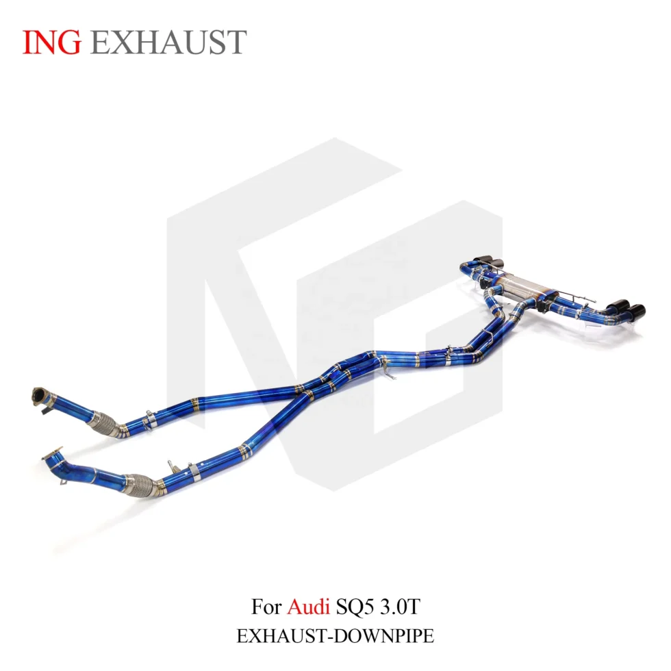 BNB Titaniumz for Audi SQ5 3.0T Catback Front Pipe Exhaust With Valve
