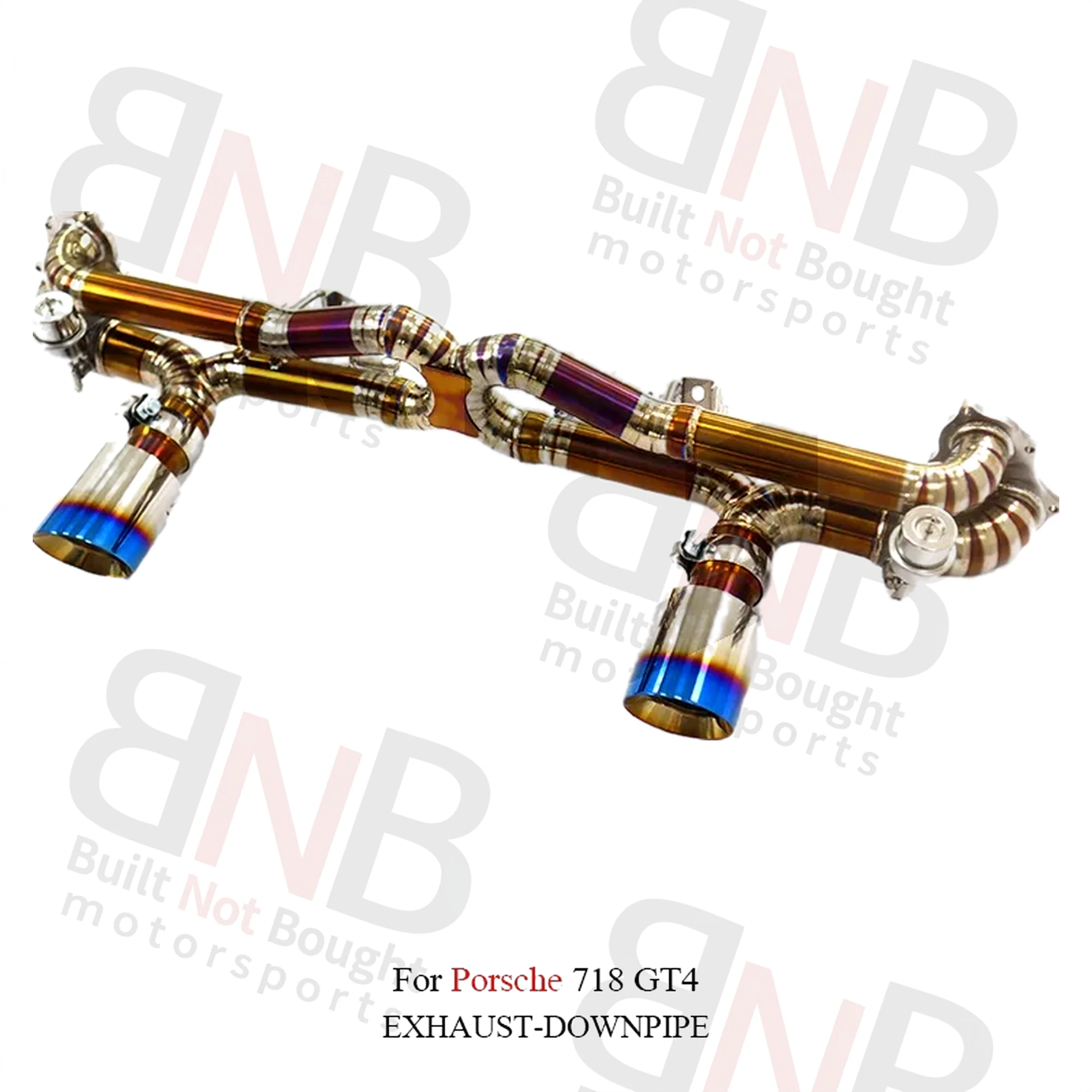 BNB Titaniumz Porsche 718 GT4 Titanium Exhaust System Valve