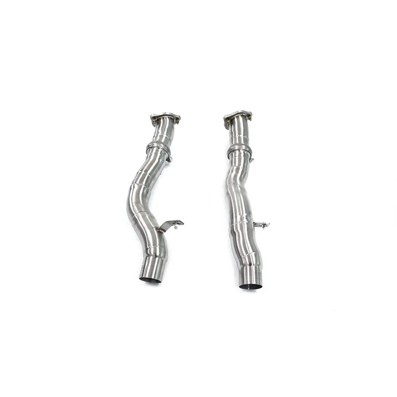 BNB Titaniumz Exhaust Resonant Front Pipe Porsche Cayenne Turbo 958.1 4.8T