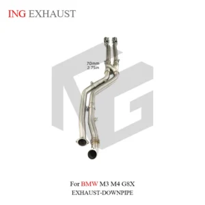 BNB Titaniumz Midpipe Exhaust BMW M3 M4 G80 G82 3.0T