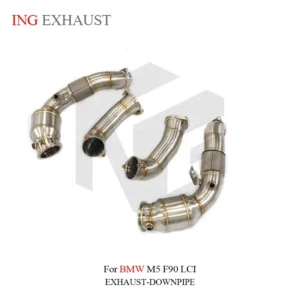 BNB Stainless Steel Downpipe for BMW M5 F90 LCI OPF High Flow