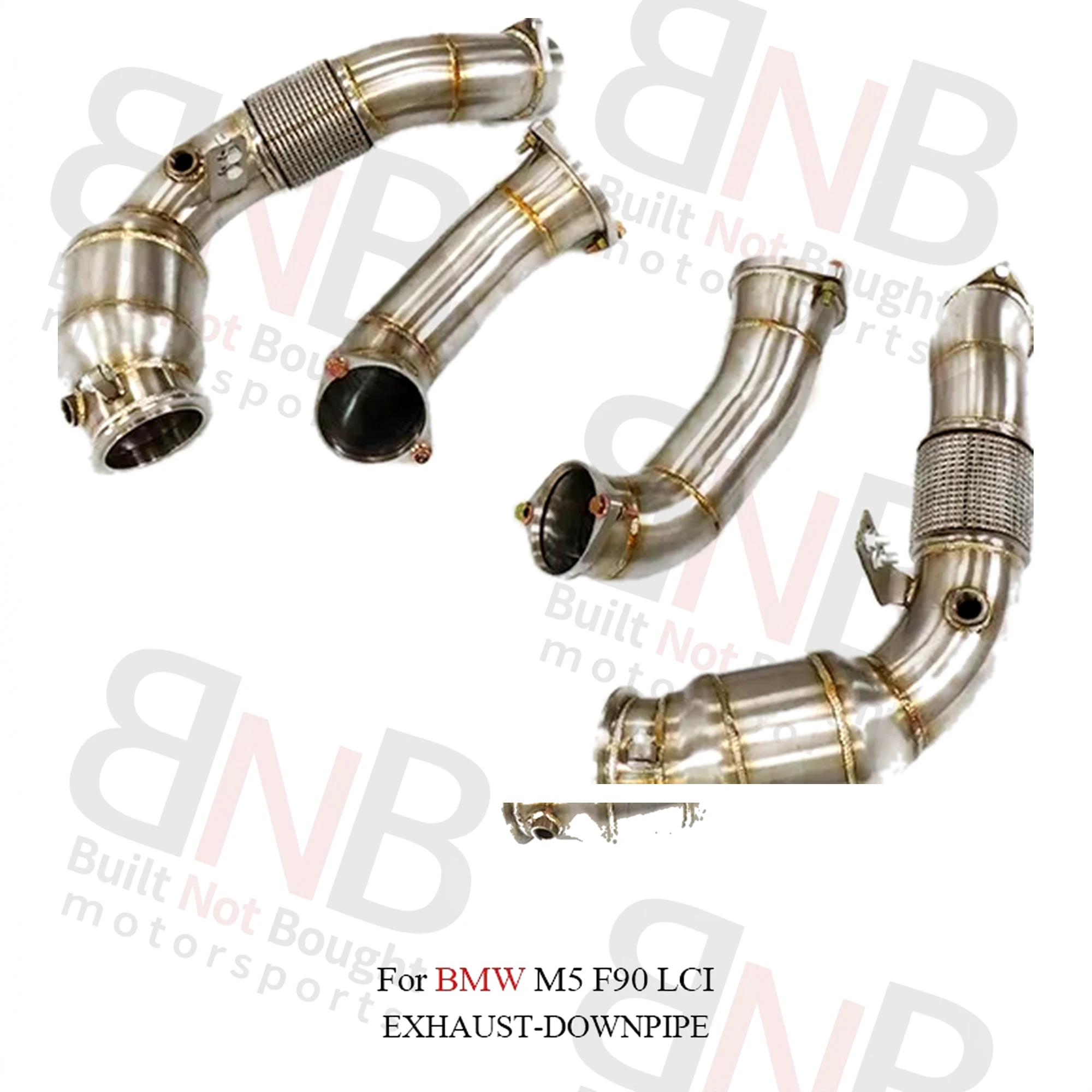 BNB Stainless Steel Downpipe for BMW M5 F90 LCI OPF High Flow