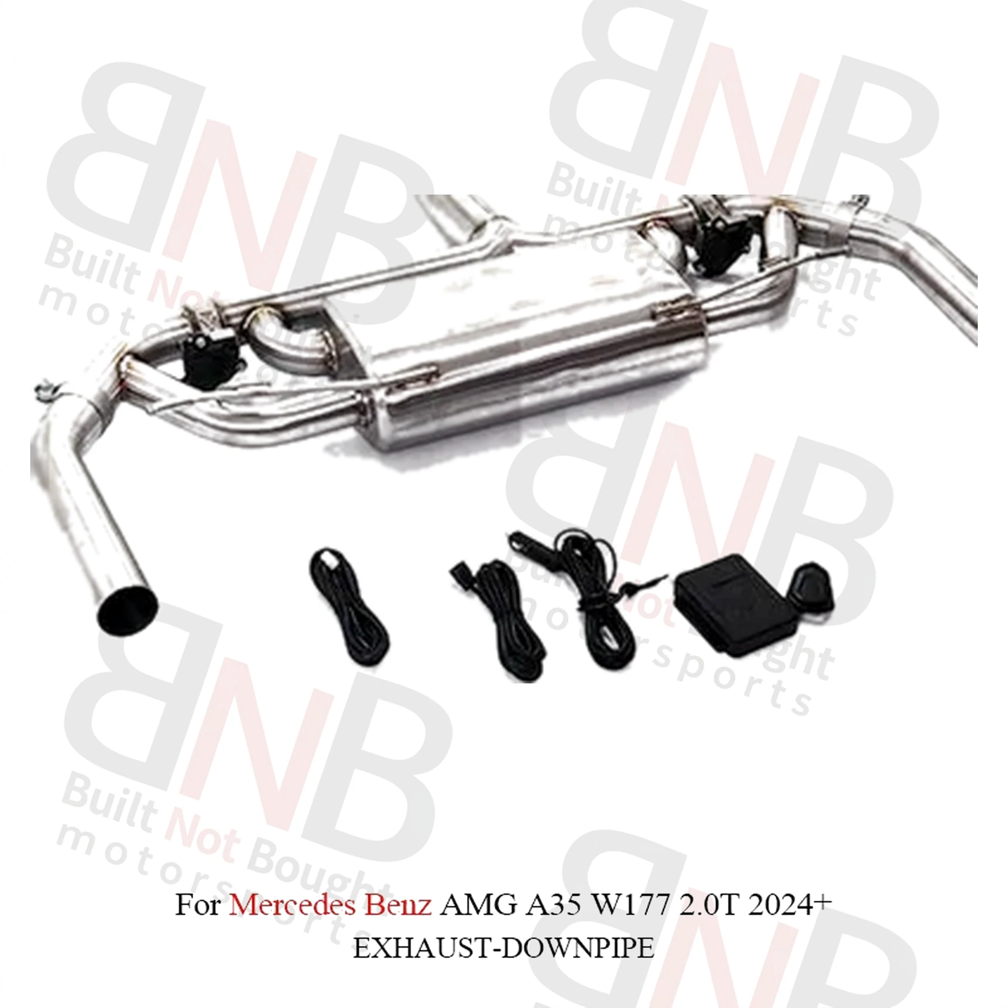 BNB BNB Titaniumz Valvetronic Exhaust Mercedes Benz AMG A35 W177 2.0T 2024+ Silvery