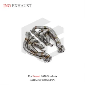 BNB Ferrari F430 Scuderia Exhaust System Stainless Steel 2005-2009