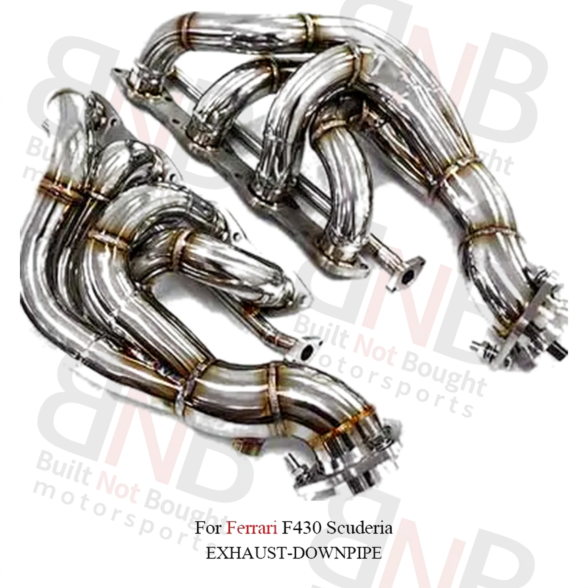 BNB Ferrari F430 Scuderia Exhaust System Stainless Steel 2005-2009