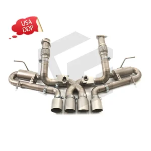 BNB Titanium Catback Exhaust OEM Valve Chevrolet Corvette C8 Z06