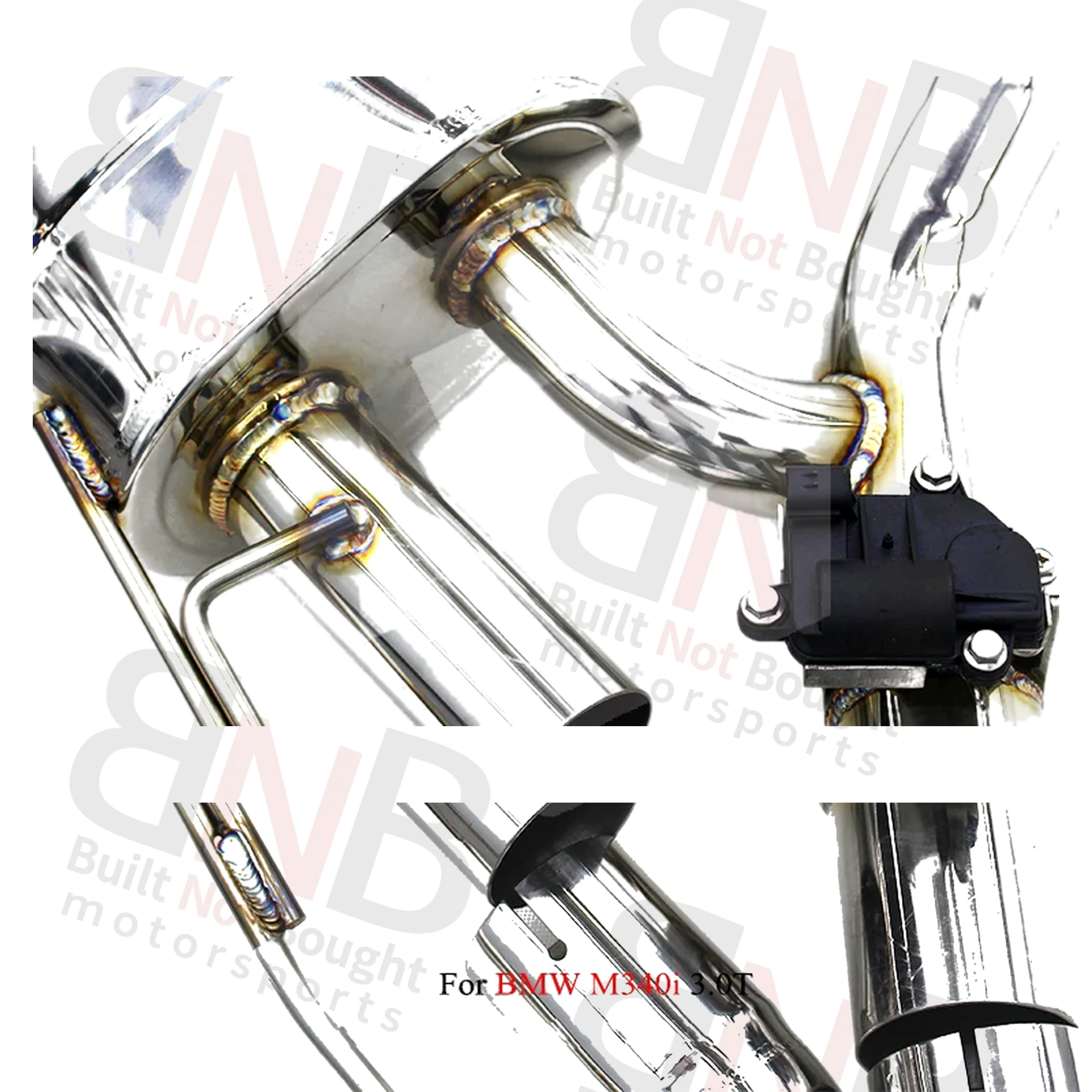BNB Titaniumz Exhaust Catback for BMW M340i G20 G28 3.0T B58