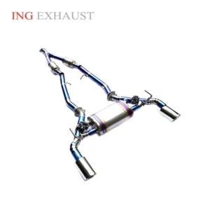 BNB Titaniumz Infiniti Q50 Q60 Q70 3.0T Catback Exhaust Valve