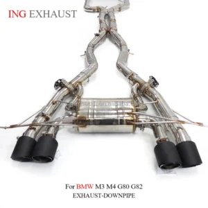 BNB Titaniumz Catback Exhaust System for BMW M3 M4 G80 G82