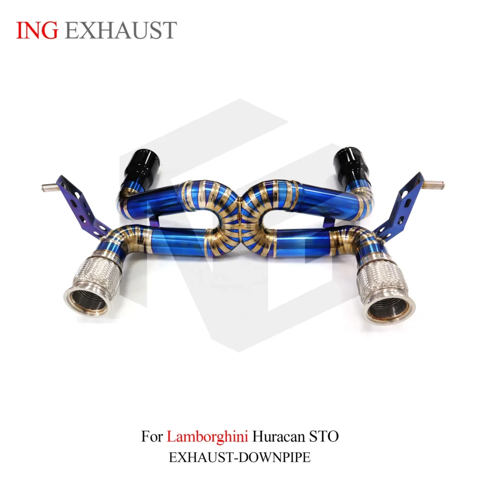BNB Titaniumz Valvetronic Exhaust for Lamborghini Huracan STO Titanium Alloy