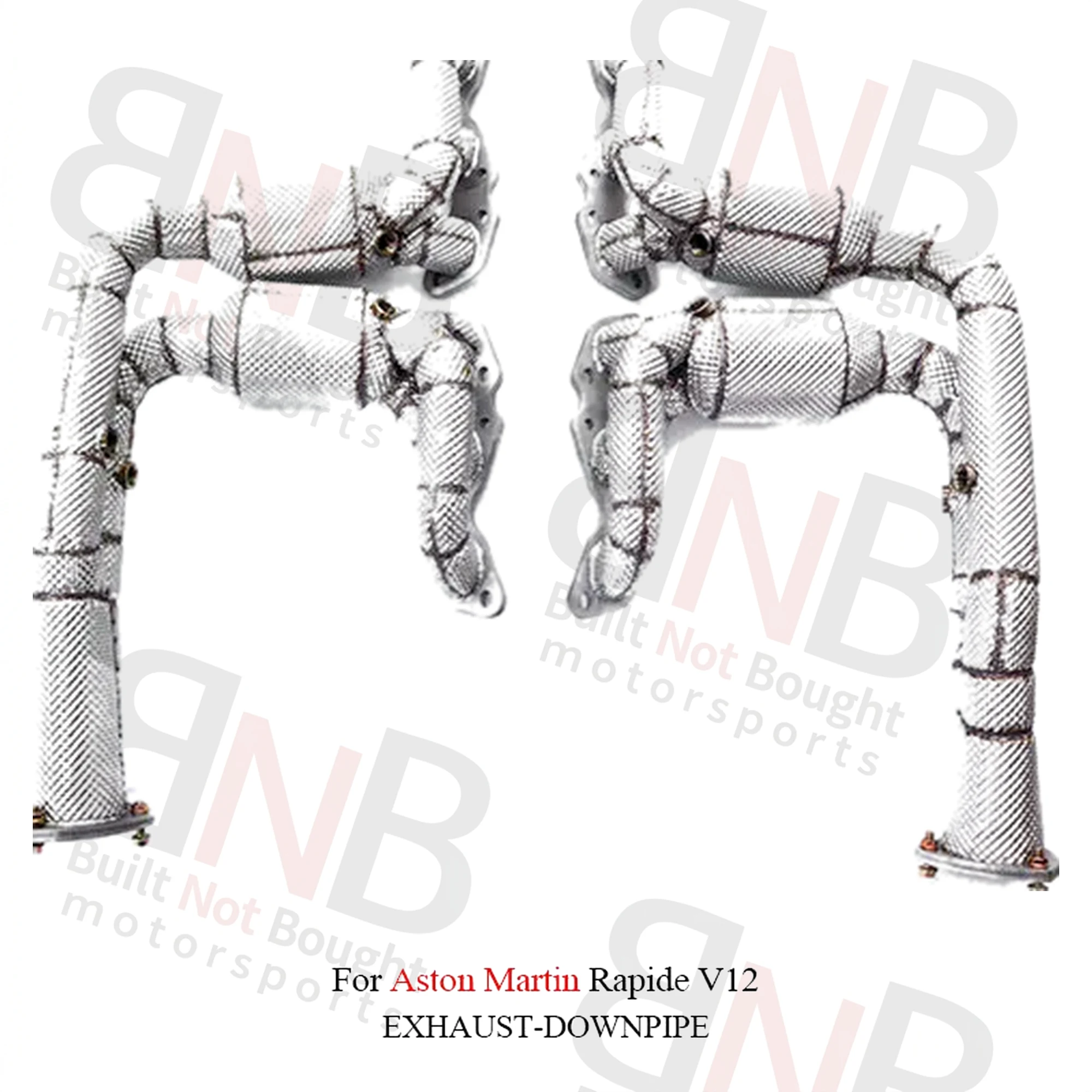 BNB Stainless Steel Exhaust Headers for Aston Martin Rapide V12