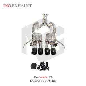 BNB Titaniumz Valved Catback Exhaust Chevrolet Corvette C7 6.2L V8 2014-2019
