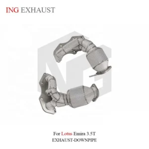 BNB Titaniumz Stainless Steel Exhaust Header for Lotus Emira 3.5T