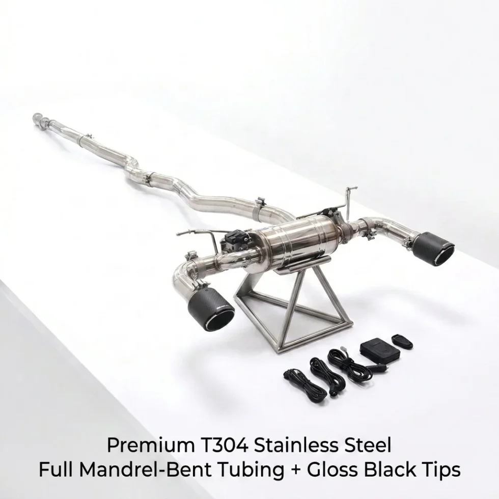 BNB Stainless Steel Valvetronic Cat-Back Exhaust for BMW F3X 440i